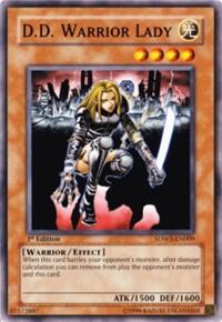 D.D. Warrior Lady (SDWS-EN009) [Structure Deck: Warriors' Strike]