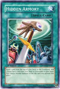 Hidden Armory (SDWS-EN021) [Structure Deck: Warriors' Strike]