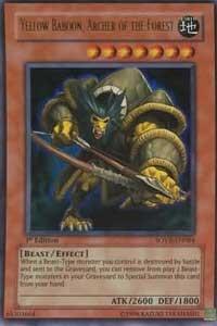 Yellow Baboon, Archer of the Forest (SOVR-EN084) [Stardust Overdrive]