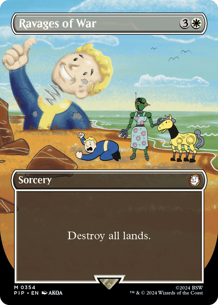 Ravages of War (Borderless) (PIP-354) - Fallout