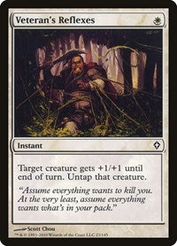 Veteran's Reflexes (23) [Worldwake]