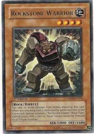Rockstone Warrior (DP09-EN006) - Duelist Pack 9: Yusei 2 1st Edition