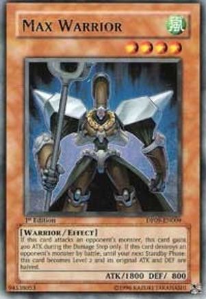 Max Warrior (DP09-EN009) - Duelist Pack 9: Yusei 2 1st Edition