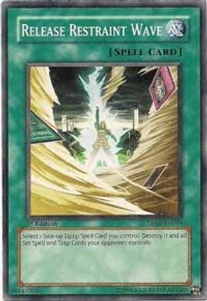 Release Restraint Wave (DP09-EN019) - Duelist Pack 9: Yusei 2 Unlimited