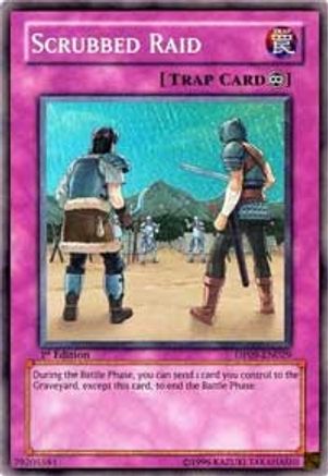 Scrubbed Raid (DP09-EN029) - Duelist Pack 9: Yusei 2 1st Edition