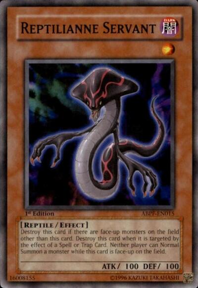 Reptilianne Servant (ABPF-EN015) [Absolute Powerforce]