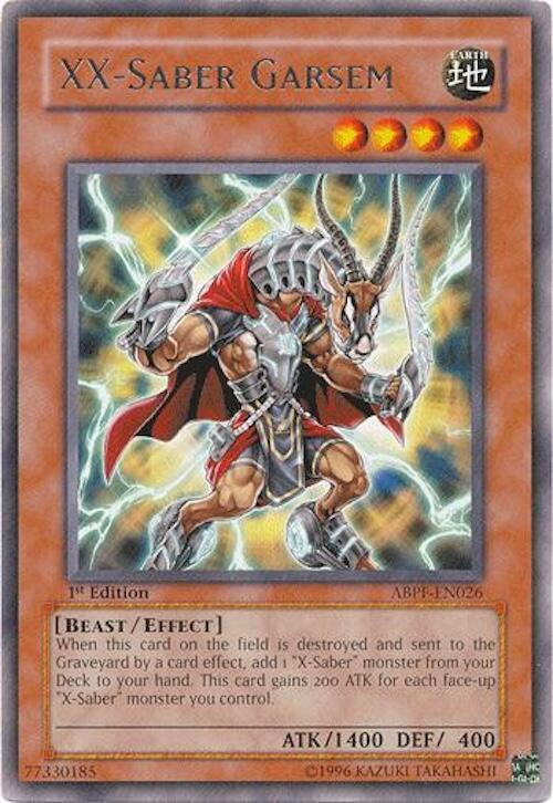 XX-Saber Garsem (ABPF-EN026) [Absolute Powerforce]