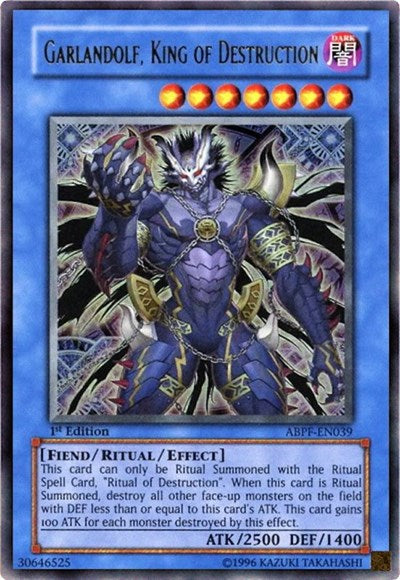 Garlandolf, King of Destruction (ABPF-EN039) [Absolute Powerforce]