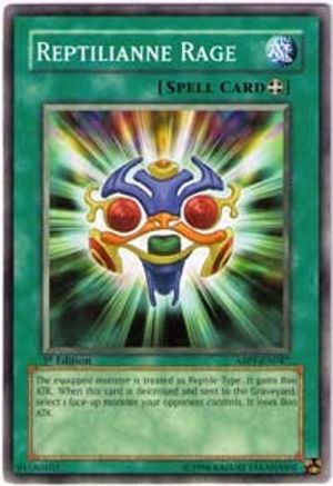 Reptilianne Rage (ABPF-EN047) - Absolute Powerforce 1st Edition
