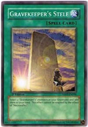 Gravekeeper's Stele (ABPF-EN056) - Absolute Powerforce 1st Edition