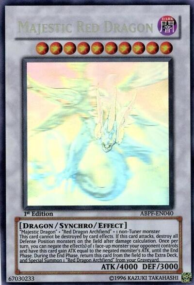 Majestic Red Dragon (Ghost Rare) (ABPF-EN040) [Absolute Powerforce]