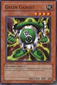 Green Gadget (SDMM-EN015) [Structure Deck: Machina Mayhem]