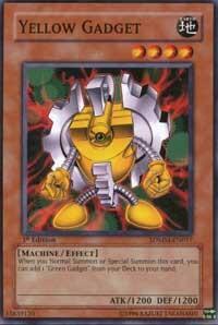 Yellow Gadget (SDMM-EN017) [Structure Deck: Machina Mayhem]