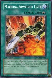 Machina Armored Unit (SDMM-EN021) [Structure Deck: Machina Mayhem]