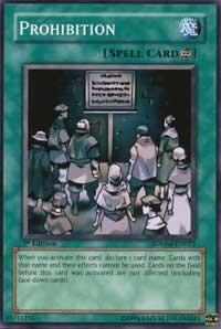 Prohibition (SDMM-EN022) [Structure Deck: Machina Mayhem]