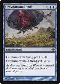 Gravitational Shift (69) [Rise of the Eldrazi]
