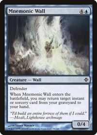 Mnemonic Wall (78) [Rise of the Eldrazi]