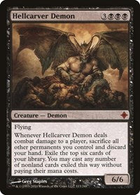 Hellcarver Demon (113) [Rise of the Eldrazi]