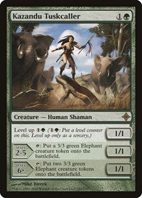 Kazandu Tuskcaller (191) [Rise of the Eldrazi]