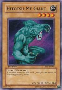 Hitotsu-Me Giant (DPKB-EN002) [Duelist Pack: Kaiba]