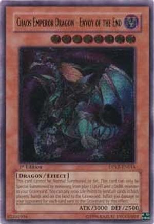 Chaos Emperor Dragon - Envoy of the End (UTR) (DPKB-EN016) - Duelist Pack: Kaiba 1st Edition