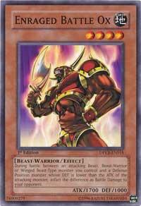 Enraged Battle Ox (DPKB-EN018) [Duelist Pack: Kaiba]