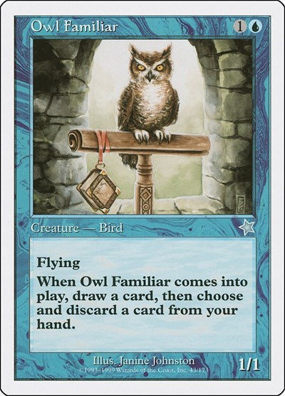 Owl Familiar (43) [Starter 1999]
