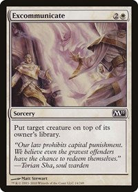 Excommunicate (14) [Magic 2011 (M11)]