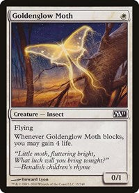 Goldenglow Moth (15) [Magic 2011 (M11)]