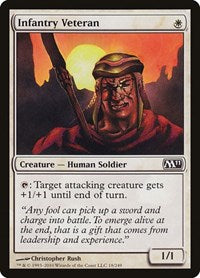 Infantry Veteran (18) [Magic 2011 (M11)]