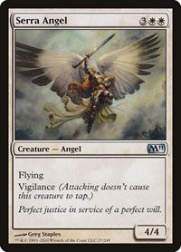 Serra Angel (27) [Magic 2011 (M11)]