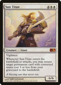 Sun Titan (35) [Magic 2011 (M11)]