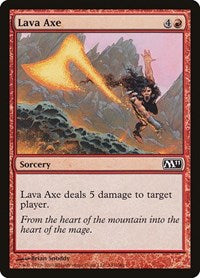 Lava Axe (147) [Magic 2011 (M11)]