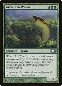 Yavimaya Wurm (200) [Magic 2011 (M11)]
