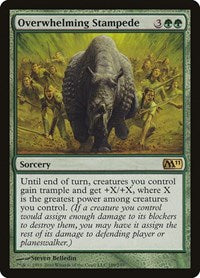Overwhelming Stampede (189) [Magic 2011 (M11)]