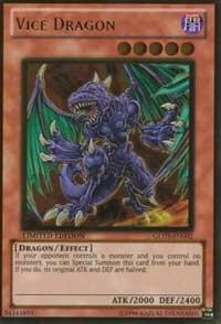 Vice Dragon (GLD3-EN002) [Gold Series 3]