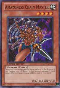 Amazoness Chain Master (GLD3-EN017) [Gold Series 3]