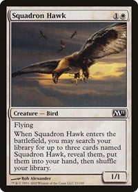 Squadron Hawk (33) [Magic 2011 (M11)]