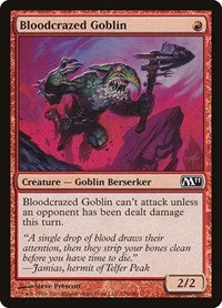 Bloodcrazed Goblin (125) [Magic 2011 (M11)]