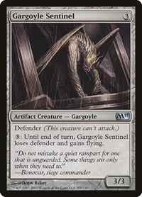 Gargoyle Sentinel (207) [Magic 2011 (M11)]