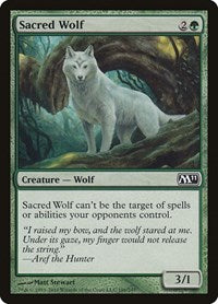 Sacred Wolf (196) [Magic 2011 (M11)]