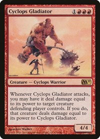 Cyclops Gladiator (131) [Magic 2011 (M11)]