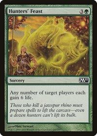 Hunters' Feast (182) [Magic 2011 (M11)]
