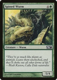 Spined Wurm (197) [Magic 2011 (M11)]