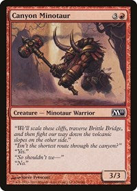 Canyon Minotaur (126) [Magic 2011 (M11)]