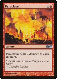 Pyroclasm (154) [Magic 2011 (M11)]