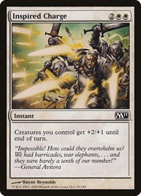 Inspired Charge (19) [Magic 2011 (M11)]