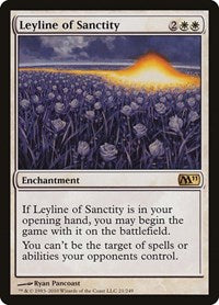 Leyline of Sanctity (21) [Magic 2011 (M11)]