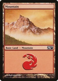 Mountain (242) (242) [Magic 2011 (M11)]