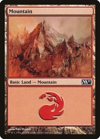 Mountain (244) (244) [Magic 2011 (M11)]